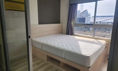 Move-in Ready Condo in Ayutthaya — Plus Condo Ayutthaya Park (Building A, 4th Floor). Fully furnished, full electrical appliances