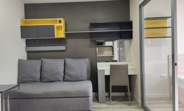 Move-in Ready Condo in Ayutthaya — Plus Condo Ayutthaya Park (Building A, 4th Floor). Fully furnished, full electrical appliances