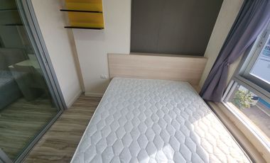 Move-in Ready Condo in Ayutthaya — Plus Condo Ayutthaya Park (Building A, 4th Floor). Fully furnished, full electrical appliances