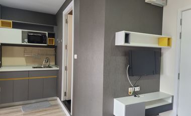 Move-in Ready Condo in Ayutthaya — Plus Condo Ayutthaya Park (Building A, 4th Floor). Fully furnished, full electrical appliances