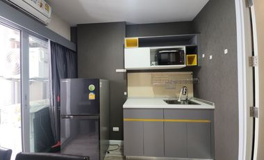 Move-in Ready Condo in Ayutthaya — Plus Condo Ayutthaya Park (Building A, 4th Floor). Fully furnished, full electrical appliances