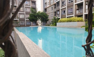 Move-in Ready Condo in Ayutthaya — Plus Condo Ayutthaya Park (Building A, 4th Floor). Fully furnished, full electrical appliances