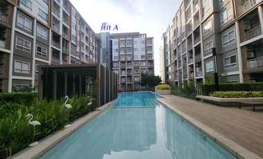 Move-in Ready Condo in Ayutthaya — Plus Condo Ayutthaya Park (Building A, 4th Floor). Fully furnished, full electrical appliances