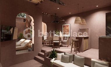 Discover Elevated Coastal Living in a Modern Moroccan 1-Bed Villa with Private Pool, Steps from the Pristine Shores of Kuta Lombok