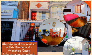 🏢 ALQUILER DE CASA AMOBLADA – IDEAL PARA EMPRESA O RESIDENCIA 📍 Wanchaq, Urb. Kennedy A