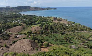 Tanah bukit hill view laut Sekotong Batu Putih