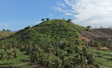 Tanah bukit hill view laut Sekotong Batu Putih