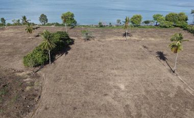 Beachfront land in Sekotong Batu Putih