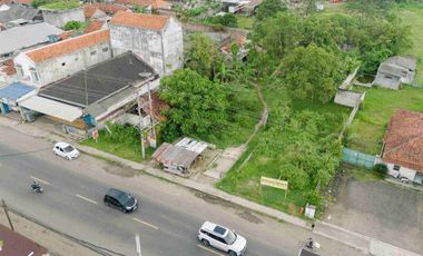 Dijual dan disewakan tanah komersial di tepi jalan raya Yos Sudarso Gombong Kebumen