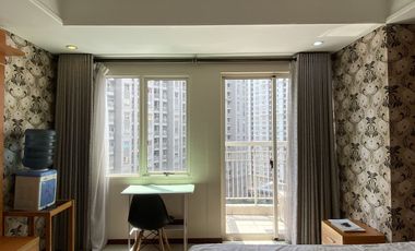 Monthly rent available! Apartment Royal Mediterania Garden Studio Fully furnished Mid Floor Best Location near Central Park Mall