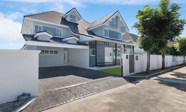 บ้านเดี่ยว 2 ชั้น รีโนเวทใหม่ หมู่บ้านบริติชพาร์ค ทวีวัฒนา สไตล์อังกฤษ