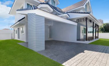 บ้านเดี่ยว 2 ชั้น รีโนเวทใหม่ หมู่บ้านบริติชพาร์ค ทวีวัฒนา สไตล์อังกฤษ