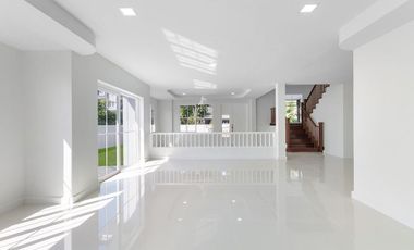 บ้านเดี่ยว 2 ชั้น รีโนเวทใหม่ หมู่บ้านบริติชพาร์ค ทวีวัฒนา สไตล์อังกฤษ