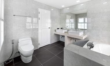 บ้านเดี่ยว 2 ชั้น รีโนเวทใหม่ หมู่บ้านบริติชพาร์ค ทวีวัฒนา สไตล์อังกฤษ