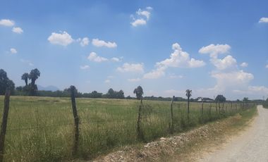 RANCHO EN VENTA EN CADEREYTA JIMENEZ, NUEVO LEON, ZONA EL SAUZ, TIERRA MUY FERTIL, ABUNDANTE AGUA, FLORA Y FAUNA, 60 HAS, CERCANO A CADEREYTA Y JUAREZ