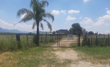 RANCHO EN VENTA EN CADEREYTA JIMENEZ, NUEVO LEON, ZONA EL SAUZ, TIERRA MUY FERTIL, ABUNDANTE AGUA, FLORA Y FAUNA, 60 HAS, CERCANO A CADEREYTA Y JUAREZ