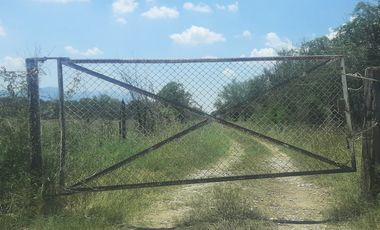 RANCHO EN VENTA EN CADEREYTA JIMENEZ, NUEVO LEON, ZONA EL SAUZ, TIERRA MUY FERTIL, ABUNDANTE AGUA, FLORA Y FAUNA, 60 HAS, CERCANO A CADEREYTA Y JUAREZ