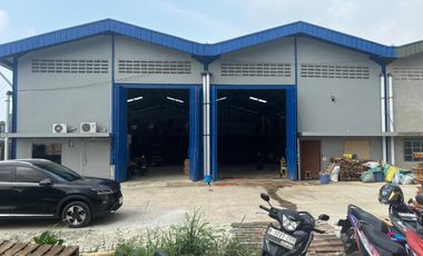 Disewakan Beberapa Tipe Gudang Bagus Gerbang Bersama Akses 40 Ft di Periuk Tangerang