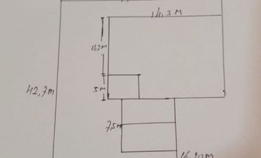 Dijual Tanah Berikut Bangunan di Depan Jalan Raya Ciater Barat BSD