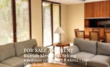 FOR SALE AND RENT House Bright House With Nice Lay-Out & Beautiful Garden