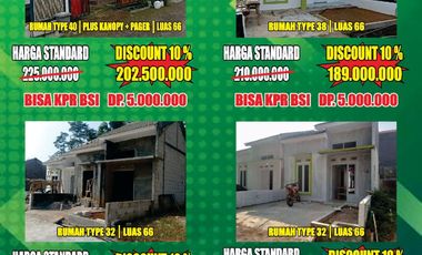 Rumah ready ungaran timur leyangan promo habisin stock