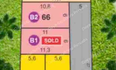 Tanah SHM dkt pemukiman subsidi