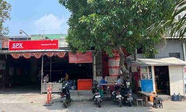 Disewakan Gudang ex Expedisi di pinggir jalan utama Harapan Indah Bekasi