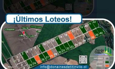 VENTA DE PARCELAS EN PARRAL CON ROL PROPIO