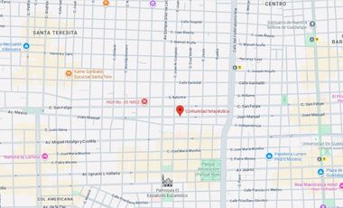 VENTA DE CASA EN ZONA CENTRO, 44100 GUADALAJARA, JAL.