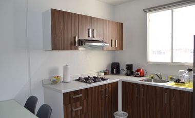 Departamento amueblado en coto Nordika, Zapopan