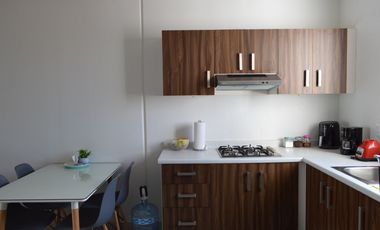 Departamento amueblado en coto Nordika, Zapopan