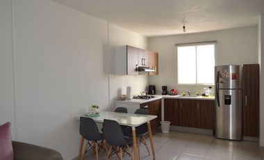 Departamento amueblado en coto Nordika, Zapopan