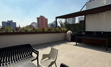 Departamento en venta en la del Valle Centro con terraza