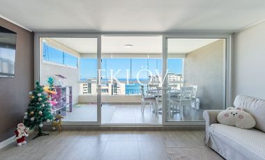 Departamento Amoblado En Venta Con Vista Al Mar En Concón