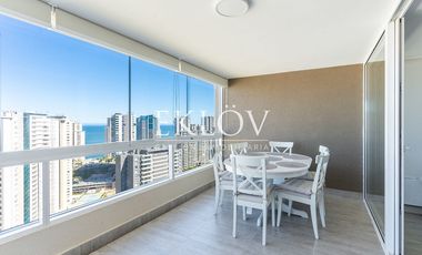Departamento Amoblado En Venta Con Vista Al Mar En Concón