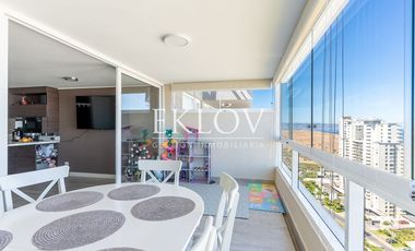 Departamento Amoblado En Venta Con Vista Al Mar En Concón