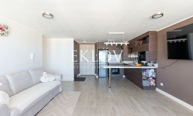 Departamento Amoblado En Venta Con Vista Al Mar En Concón