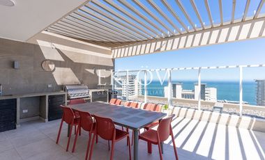 Departamento Amoblado En Venta Con Vista Al Mar En Concón