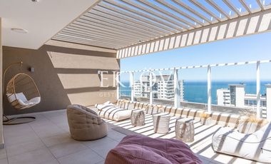 Departamento Amoblado En Venta Con Vista Al Mar En Concón