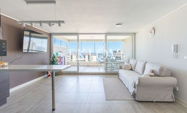 Departamento Amoblado En Venta Con Vista Al Mar En Concón