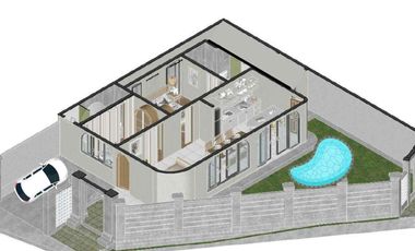 Villa Modern Minimalis Strategis Dekat Tol Nusa Dua