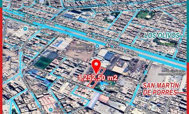 VENTA de TERRENO en SAN MARTÍN DE PORRES