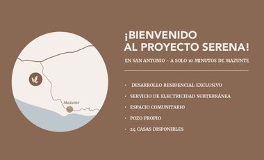 Terreno en Eco-comunidad, a 10 minutos de Mazunte.