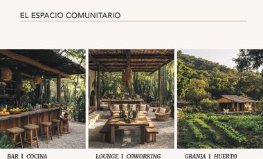 Terreno en Eco-comunidad, a 10 minutos de Mazunte.