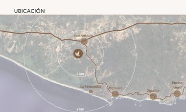 Terreno en Eco-comunidad, a 10 minutos de Mazunte.
