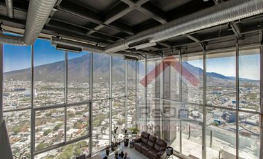 Renta - Venta de Penthouse Amueblado en Torre Micropolis Zona Contry Monterrey