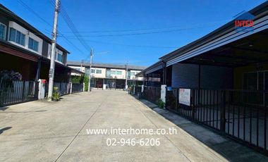 2-storey townhouse, 21.02 sq m., Pruksa Village Rangsit-Bang Phun 3, Rangsit-Bang Phun Road, Soi Ban Pruksa Village Rangsit-Bang Phun 3, Mueang Pathum