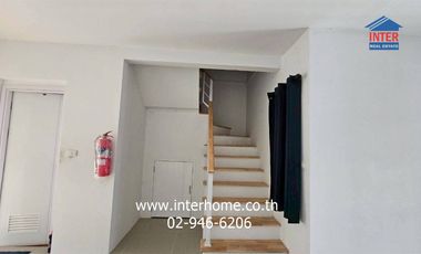 2-storey townhouse, 21.02 sq m., Pruksa Village Rangsit-Bang Phun 3, Rangsit-Bang Phun Road, Soi Ban Pruksa Village Rangsit-Bang Phun 3, Mueang Pathum