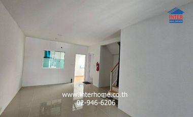 2-storey townhouse, 21.02 sq m., Pruksa Village Rangsit-Bang Phun 3, Rangsit-Bang Phun Road, Soi Ban Pruksa Village Rangsit-Bang Phun 3, Mueang Pathum