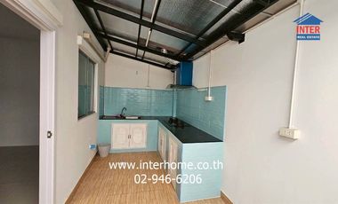 2-storey townhouse, 21.02 sq m., Pruksa Village Rangsit-Bang Phun 3, Rangsit-Bang Phun Road, Soi Ban Pruksa Village Rangsit-Bang Phun 3, Mueang Pathum